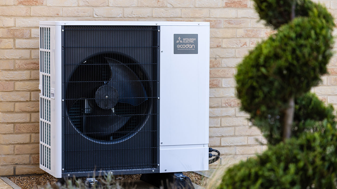 Mitsubishi heat pump image