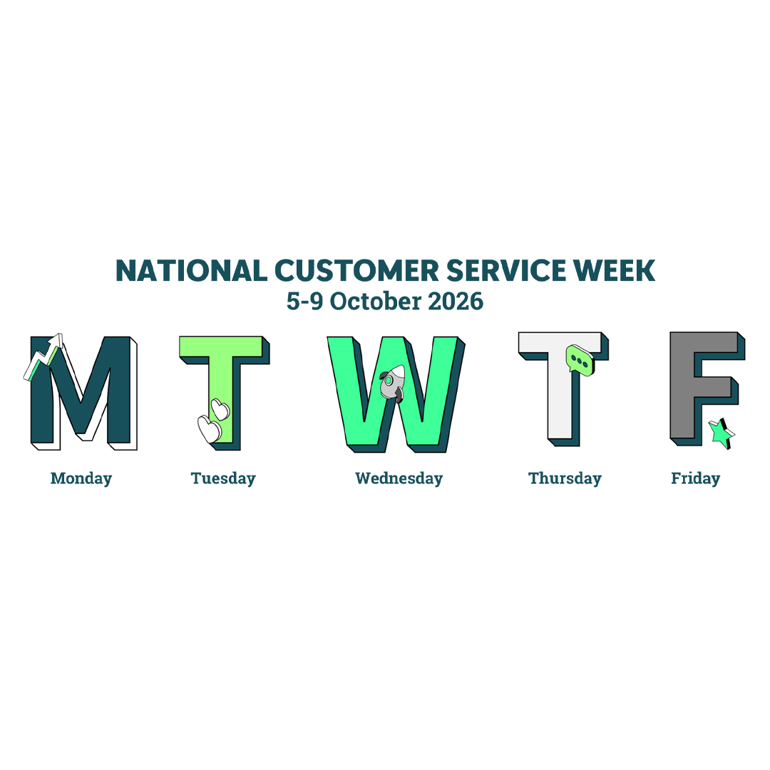 National Customer Service Week 2026 logo