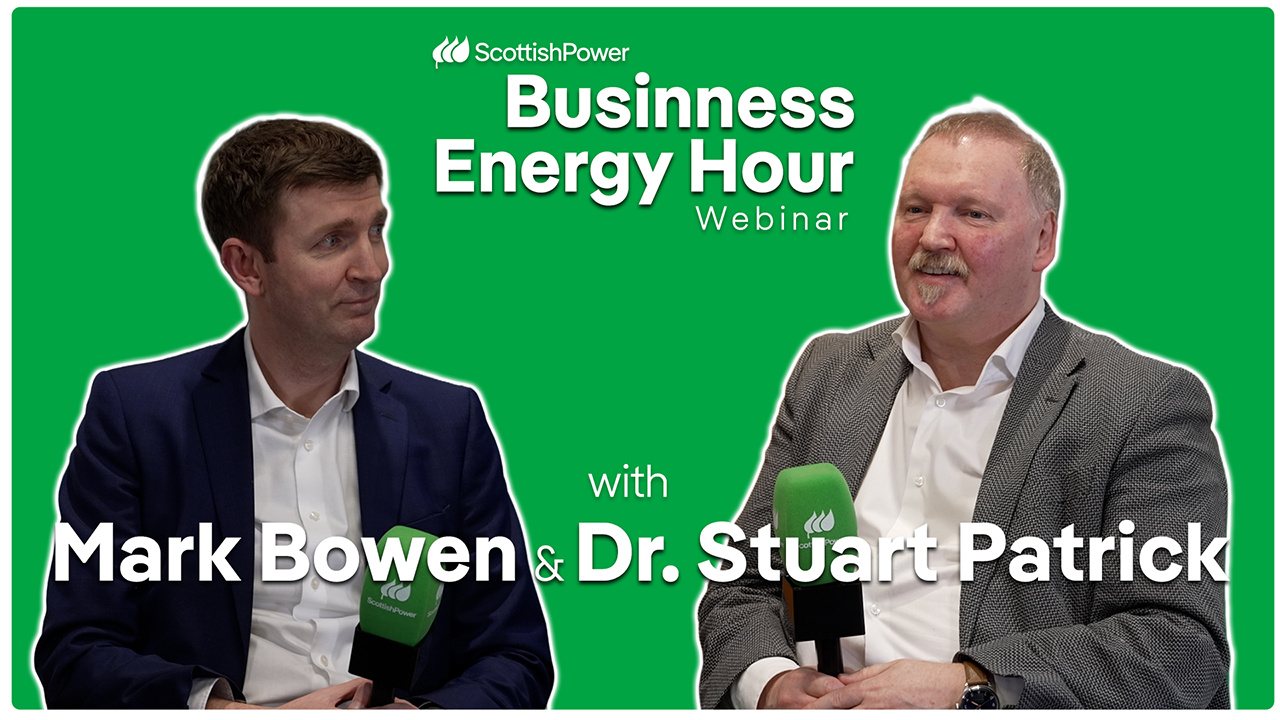 Energy Economic Webinar image of two men talking