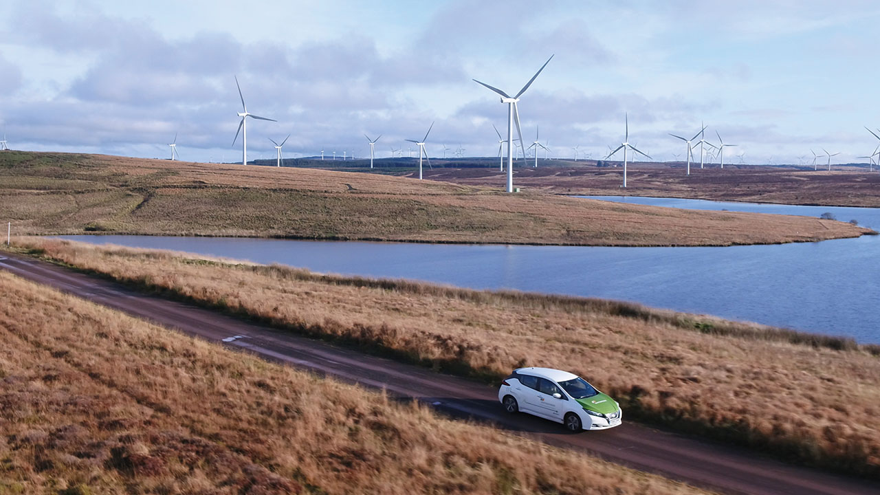 EV at Whitelee