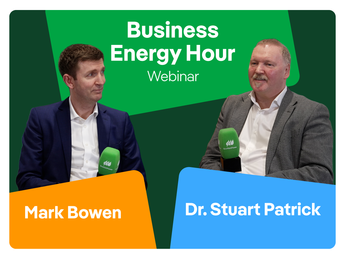 Energy Economic Webinar image of two men talking