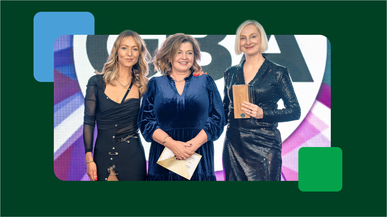 GBA winners 2024 on green background