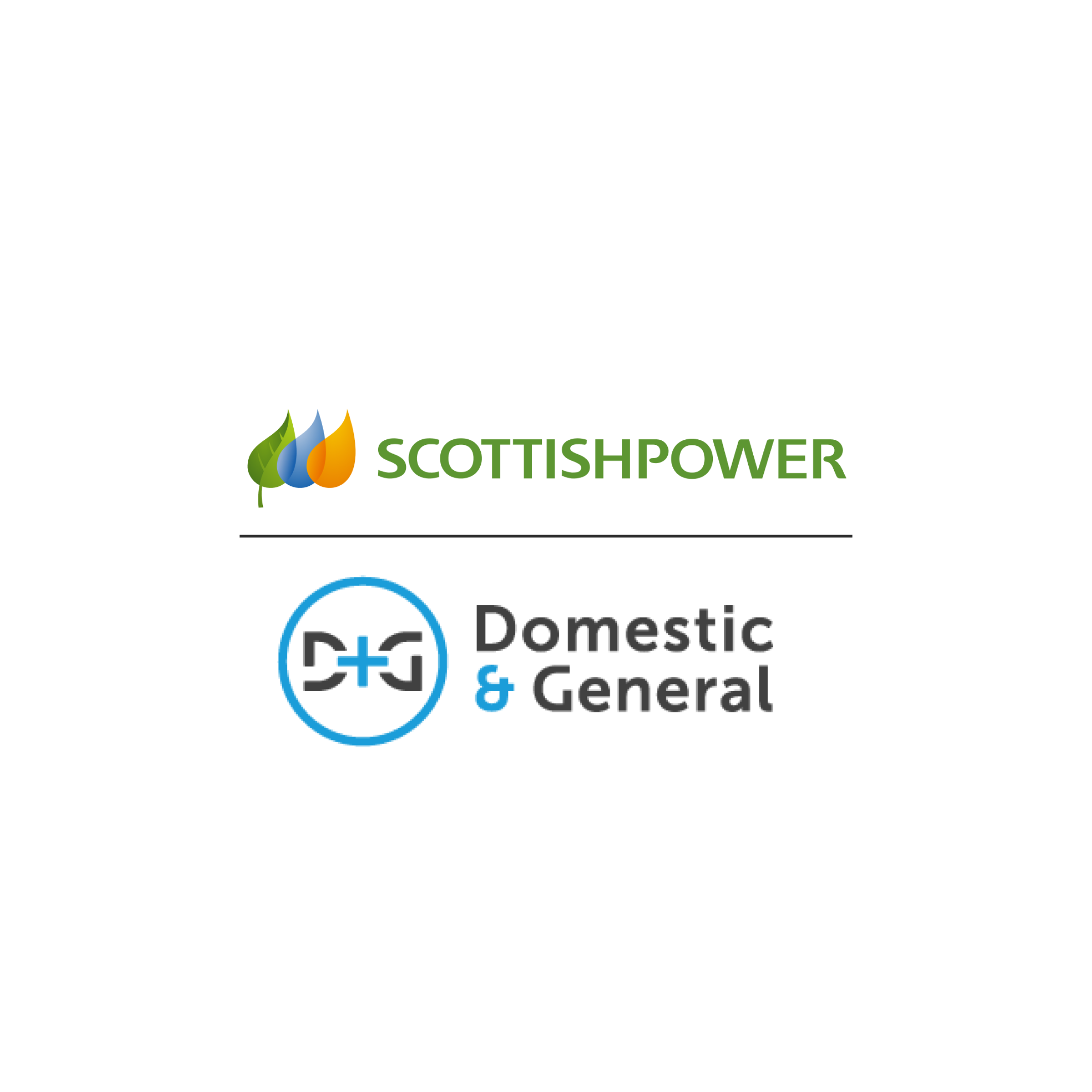 Scottish Power and Domestic and General logo